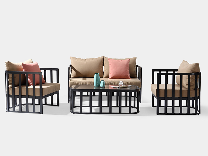 Alúmanam Troscáin Allamuigh Leisure le Cushion YQA-1090